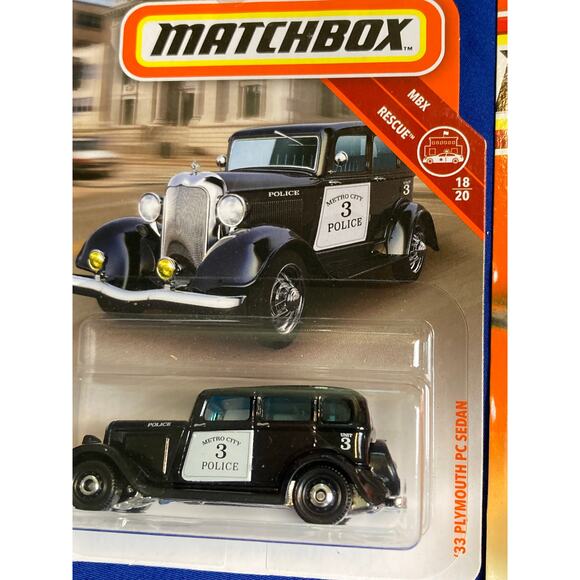 NEW Matchbox Police Car First Responders Diecast Vehicle Bundle (6) NIP - Picture 7 of 8